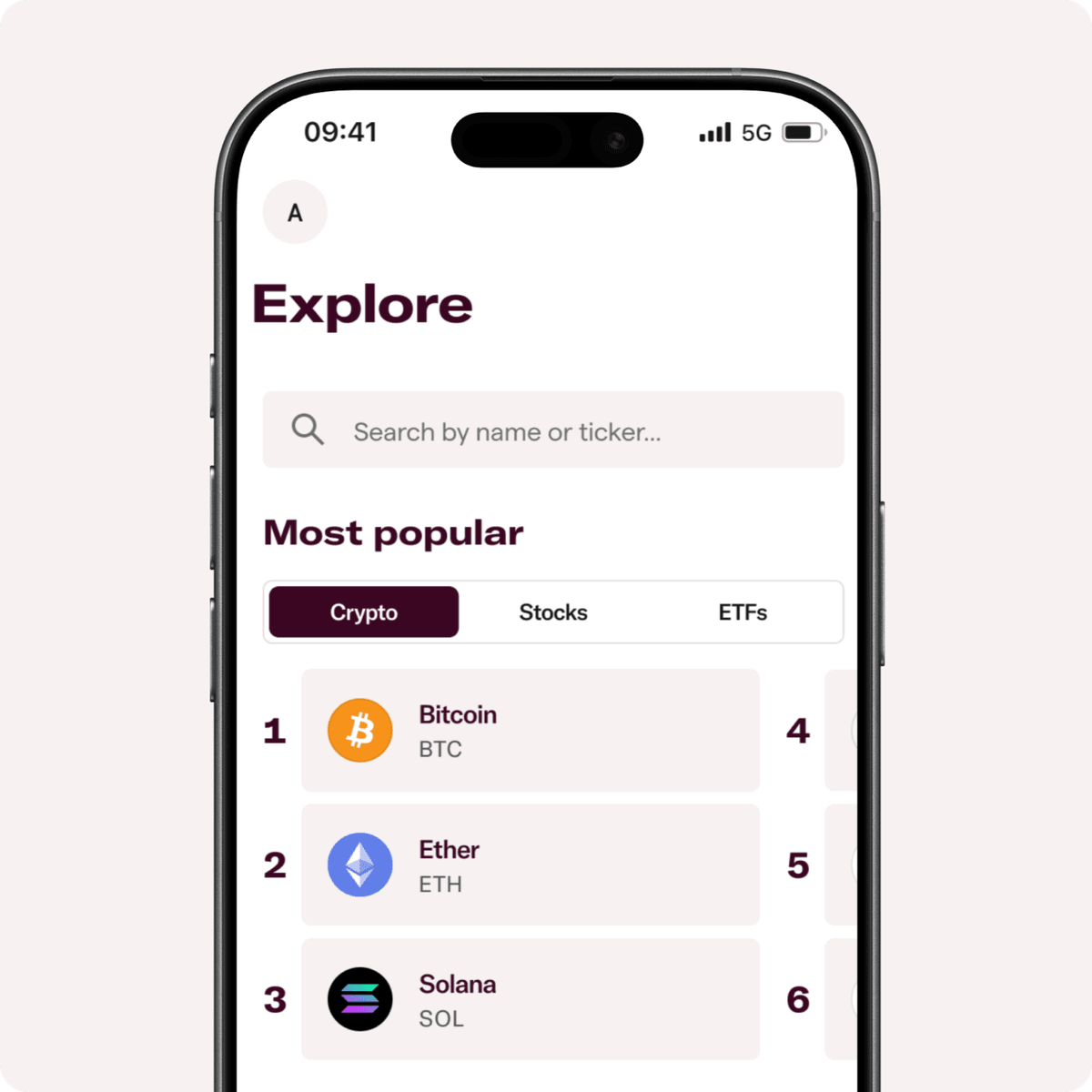 Smartphone screen displaying the IG App